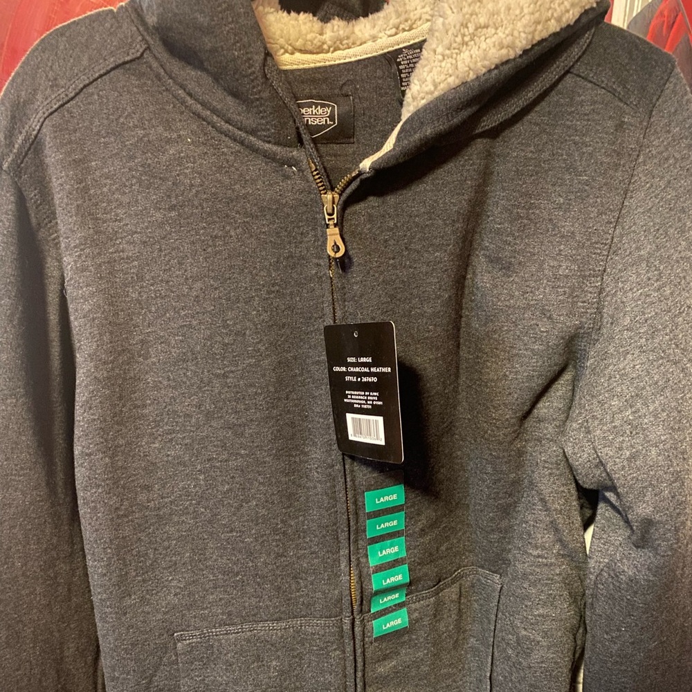 Berkley Jensen Heavy Hoodie, Size L, New